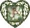 Green heart laurachan - Ingyenes animált GIF animált GIF