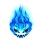 flamme bleue - PNG gratuit GIF animé