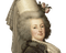 Marie-Antoinette d'Autriche - png grátis Gif Animado