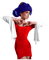 Woman France Blue White Red - Marina Yasmine - 免费PNG 动画 GIF