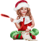 Noel santa fille ,  Pelageya - gratis png animeret GIF
