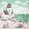 soave background animated  pink green - Δωρεάν κινούμενο GIF κινούμενο GIF