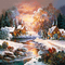winter background by nataliplus - png gratuito GIF animata