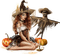 halloween witch by nataliplus - gratis png animeret GIF