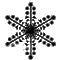 Tube déco-étoile de neige - Ilmainen animoitu GIF animoitu GIF