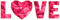 Kaz_Creations Valentine Deco Love Text - besplatni png animirani GIF