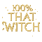 100%THAT Witch.Text.Deco.gif.Victoriabea - GIF animé gratuit GIF animé
