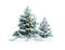 Winter Trees - безплатен png анимиран GIF