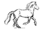 Horse - GIF animé gratuit GIF animé