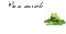 BON MARDI grenouille - Бесплатный анимированный гифка анимированный гифка