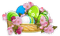 Kaz_Creations Easter Deco Flowers - png gratis GIF animasi