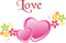 Kaz_Creations Deco Heart Love Hearts Text - Free PNG Animated GIF
