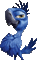kakadu - Nemokamas animacinis gif animuotas GIF
