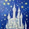 White Castle and a Starry Night - gratis png geanimeerde GIF