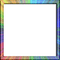 Rainbow Frame-RM - gratis png geanimeerde GIF