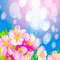 Y.A.M._Summer flowers background - png ฟรี GIF แบบเคลื่อนไหว