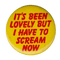 scream now badge - Free PNG Animated GIF