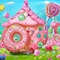 Candyland Donut House - png gratis GIF animado