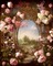fantasy background floral - δωρεάν png κινούμενο GIF