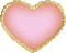Heart Pink Gold - GIF animé gratuit GIF animé