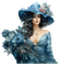 frau, woman, femme, vintage - gratis png animeret GIF