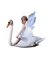 Swan - ingyenes png animált GIF