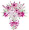 Bouquet de lys "Léa" - GIF animé gratuit