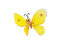 Yellow Butterfly - nemokama png animuotas GIF
