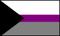 Demisexual flag - darmowe png animowany gif