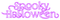 Spooky Halloween.Text.Purple - KittyKatLuv65 - ilmainen png animoitu GIF