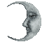 Луна - Бесплатни анимирани ГИФ анимирани ГИФ