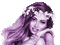 Y.A.M._Summer woman girl purple - Free animated GIF Animated GIF