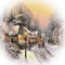 pueblo navidad  invierno  dubravka4 - Free PNG Animated GIF