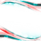 soave frame deco abstract pink teal - ingyenes png animált GIF