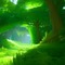 Sunny Forest - kostenlos png Animiertes GIF