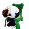 shinji froggy chair - PNG gratuit GIF animé