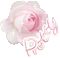 sparkly pretty pink flower - Δωρεάν κινούμενο GIF κινούμενο GIF