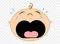crying babyface - безплатен png анимиран GIF