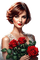 loly33 femme fleur printemps - безплатен png анимиран GIF