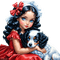 loly33 enfant  chien printemps - безплатен png анимиран GIF