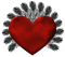 Kaz_Creations Valentine Love Hearts - PNG gratuit GIF animé