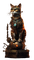 Steampunk cat - nemokama png animuotas GIF