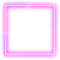 neon frame - png gratis GIF animado
