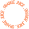 Orange Juice Text - Bogusia - δωρεάν png κινούμενο GIF