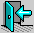 blue door icon - Zdarma animovaný GIF animovaný GIF