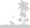 Kaz_Creations Beach Palm Trees - безплатен png анимиран GIF