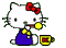 Hello Kitty - GIF เคลื่อนไหวฟรี GIF แบบเคลื่อนไหว