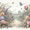 flowers pastel background - png gratis GIF animado