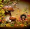 autumn background by nataliplus - PNG gratuit GIF animé