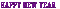 Happy New Year.Text.Animated.Purple - Gratis geanimeerde GIF geanimeerde GIF